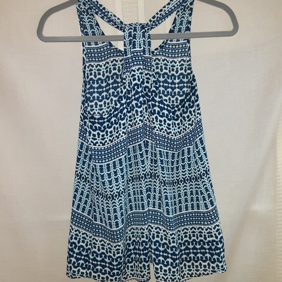 Cynthia Rowley printed top Sz XS - Picture 4 of 4